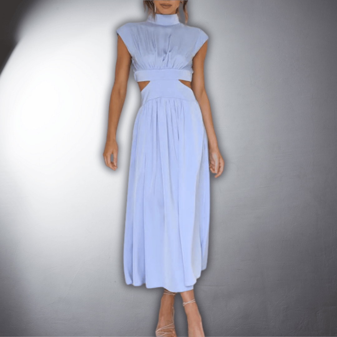 Nivara® | Plisseret Vegansk Kjole med Premium Komfort